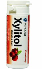 تصویر آدامس صد در صد زایلیتول کرنبری میرادنت - miradent 