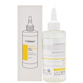 تصویر تونر ویتامین سی ویتالیر Vitalayer Vitamin C Face Toner