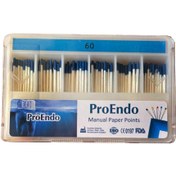 تصویر کن کاغذی pro endo 60 - 60 pro endo absorbent paper points 60