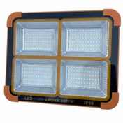 تصویر پروژکتور خورشیدی ۱۰۰۰ وات آکووا مدل SOLAR LED LIGHT ضدآب 
