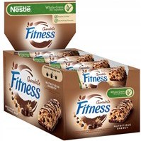 تصویر فیتنس بار رژیمی نستله Nestle مدل Chocolate وزن 23.5 گرمی بسته 16 عددی 