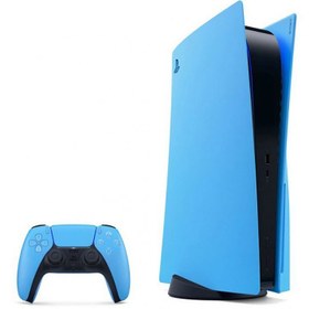 تصویر پلی استیشن 5 با درایو باندل سفارشی - Playstation 5 Standard Edition Bundle StarLight Blue 