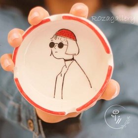 تصویر زیرسیگاری سرامیکی (کد R009) 