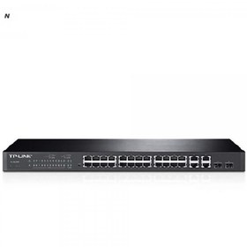 تصویر سوییچ 28 پورت تی پی لینک T1500-28PCT TP-LINK T1500-28PCT Switch