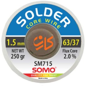 تصویر سیم لحیم سومو 1.5 میلیمتر 250 گرم مدل SOMO SM715 