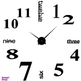 تصویر ساعت دیواری پدیده شاپ مدل Number 