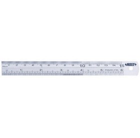 تصویر خط کش فلزی 20 سانتیمتر اینسایز مدل 7110 Insize 20cm Ruler 7110