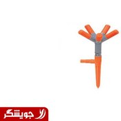 تصویر آبپاش فواره 3 و 4 و 5 شاخه چرخشی 