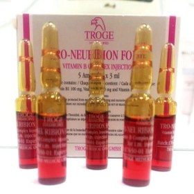 تصویر پک 6 تایی آمپول نوربیون سری خارجی Neurobion Ampoules Neurobion Ampoules