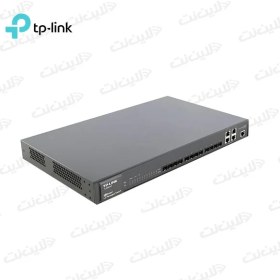 تصویر سوئیچ شبکه 12 پورت TL-SG5412F مدیریتی تی پی لینک TP-Link TP-Link TL-SG5412F JetStream 12-Port Gigabit Network Switch with 4 Combo SFP