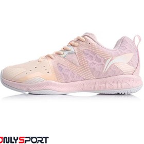 تصویر کفش بدمینتون لی نینگ Li-Ning Falcon-TD Pink 