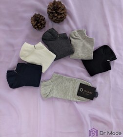 تصویر جوراب مچی مردانه طرح ساده Men's ankle socks with a simple design