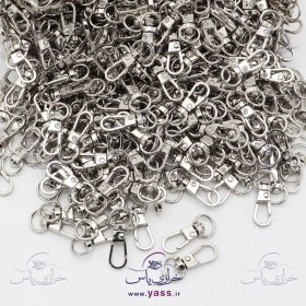 تصویر مدبر خارجی لامپی رنگ ثابت نقره ای 10 میل (بسته 50 عددی) 