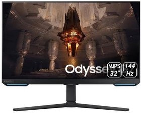 تصویر مانیتور 32 اینچ گیمینگ سامسونگ مدل Samsung Odyssey G7 G70B Samsung Odyssey G7 G70B 32 Inch IPS 4K Flat Gaming Monitor