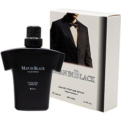 تصویر ادکلن مردانه مانین بلک 100میل manin black 100ml