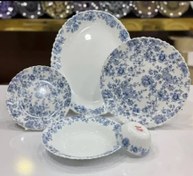 تصویر سرویس غذاخوری ۲۵ پارچه ارکوپال طرح دینو مناسب ۶ نفر 