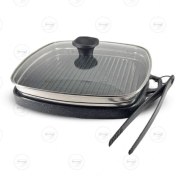 تصویر تابه گریل چدن پرانی سایز 32 