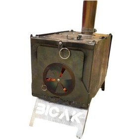 تصویر بخاری هیزمی تاشو bicak 