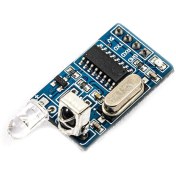 تصویر ماژول فرستنده و گیرنده مادون قرمز 38 کیلوهرتز دارای ارتباط سریال 