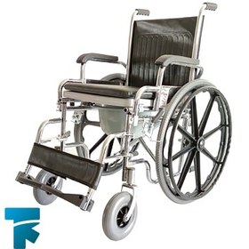 تصویر ویلچر ارتوپدی حمامی لگن دار 681 جی تی اس ا JTS Orthopedic wheelchair with pelvic bath model 681 JTS Orthopedic wheelchair with pelvic bath model 681