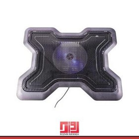 تصویر کول پد لپ تاپ ۸۷۸ مشکی ا 878 Laptop Cooling Pad 878 Laptop Cooling Pad