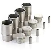 تصویر مجموعه بوش و پیستون پژو ۲۰۶ موتور TU3JP/L4 کد ۰۴۱۰۸۰۰۴۹۸ 