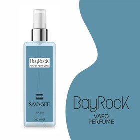 تصویر بادی اسپلش مردانه بایراک (Bay Rock) مدل Savagee حجم 200 میلی لیتر بادی اسپلش