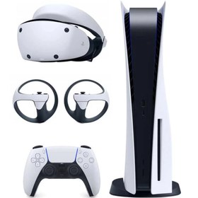 تصویر کنسول بازی سونی PS5 استاندارد | به همراه هدست VR2 ا Playstation 5 drive Editoin + Headset VR2 Playstation 5 drive Editoin + Headset VR2