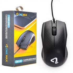 تصویر موس باسیم وان مکس مدل OM-410A ONEMAX OM-410A Wired Mouse