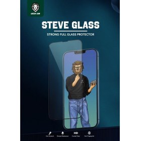 تصویر گلس شفاف استیو سری X-11 گرین Green Steve Glass Xr/11/X/Xs/11pro/XsMax/11ProMax 