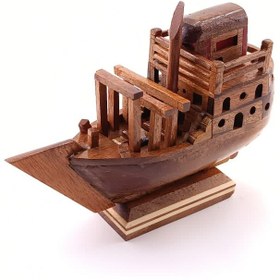 تصویر کشتی مینیاتوری گردینه L03 Gordineh miniature boat L03