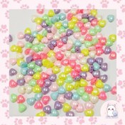 تصویر مهره قلب هولوگرامی کوچک 