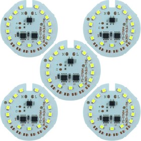 تصویر چیپ ال ای دی 15 وات مدل FS بسته 5 عددی 