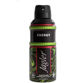 تصویر اسپری دئودورانت مردانه جاگلر Jagler Energy Perfumed با رایحه انرژی 150 میل 