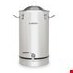 تصویر دستگاه تقطیر گلاب گیر عرق گیر 30 لیتری کلارشتاین آلمان Klarstein Maischfest Fermenter 30 Fermentierkessel Maischekessel Silber 