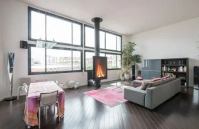 تصویر شومینه مدل کنج 2 