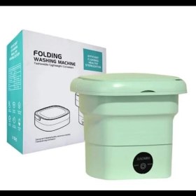 تصویر مینی‌ واش مسافرتی folding washing machine 