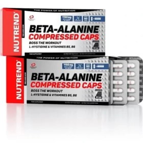 تصویر کپسول بتا آلانین کمپرس کپس ناترند Nutrend BETA-ALANINE COMPRESSED CAPS 