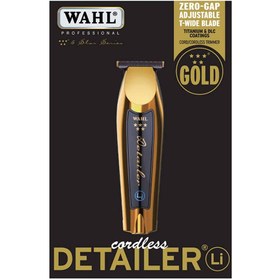 تصویر ماشین اصلاح  وال مدل دیتیلر ال آی گلد بی سیم اصل Wahl Detailer Li Gold