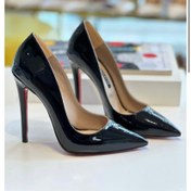تصویر کفش پاشنه بلند زنانه ورنی سایز ۳۶ تا ۴۰ 