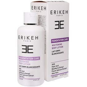 تصویر لوسیون روشن کننده و ضد لک بدن ERIKEH 200ml Erikeh Whitening Body Lotion 200ml