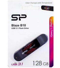 تصویر فلش مموری سیلیکون پاور مدل Blaze B10 ظرفیت 64 گیگابایت Silicon Power Blaze B10 Flash Memory 64GB