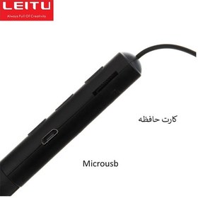 تصویر هدفون بی‌سیم تک گوش لیتو مدل LB-9 Leitu LB-9 Bluetooth Single Wireless Earphone