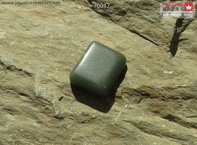 تصویر نگین یشم چهارگوش کد 70017 