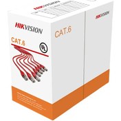 تصویر کابل شبکه CAT6 هایک ویژن مدل DS-1LN6-UU HIK VISION CAT6