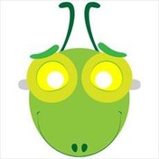 تصویر الگوی ساخت ماسک بازی،نقالی، تئاتر و قصه گوئی «جیرجیرک» 