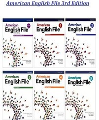 تصویر کتاب پک ۶ جلدی امریکن انگلیش فایل ویرایش سوم انتشارات آکسفورد رحلی 