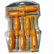 تصویر بکس پیچ گوشتی اینگکو ۷ عددی 