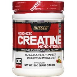 تصویر کراتین 500 گرمی با طعم فروت پانچ ویثر Creatine Monohydrate 500 G Fruit Punch-Flavored Wisser