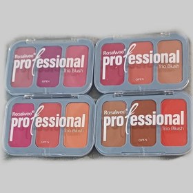 تصویر پالت رژگونه 3 تایی 